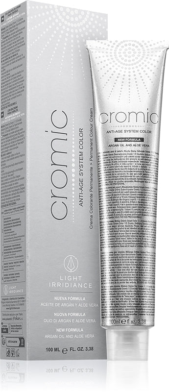 Light Irridiance Cromic permanent hair dye color 10.3 golden platinum blonde 100 ml