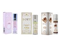 (3pc Bundle Pack) Al Rehab 6ml Choco Musk + Soft + Ard Al Zaafaran Yara 10ml Perfume Oil Roll-On