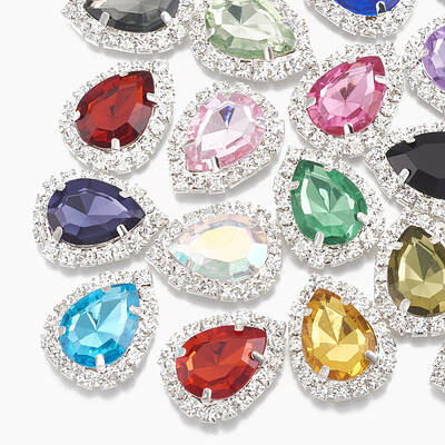 Acrylic Rhinestone Cabochons