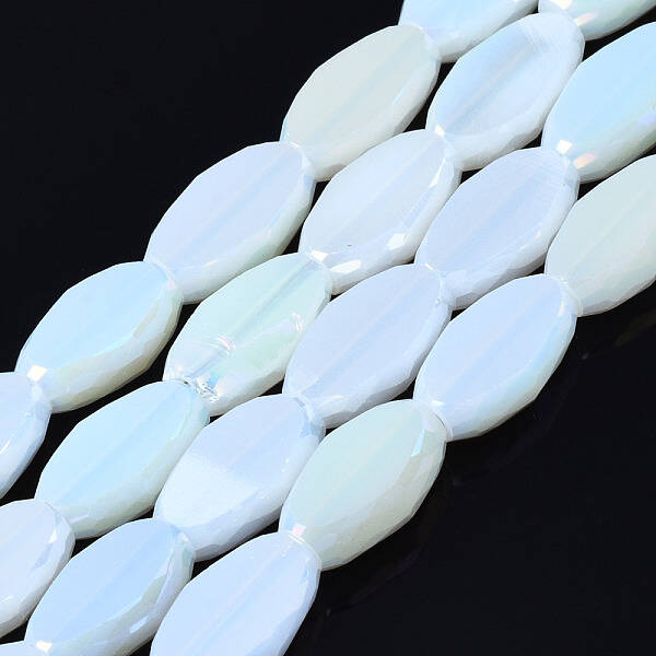 Electroplate Glass Beads Strands