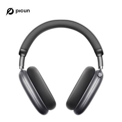 Picun F8 Pro Active Noise Canceling Wireless Headphones - 52dB ANCă 5 Smart ENC Micsă Detachable Fabric Ear Cupsă iPhon...