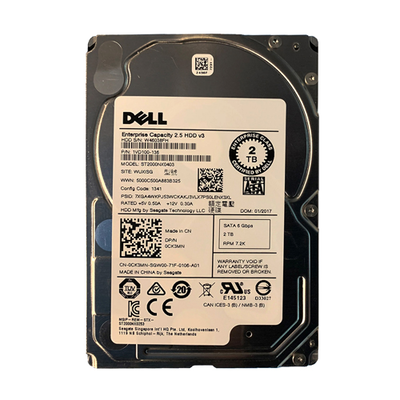 CK3MN Dell 2TB 6Gb/s SATA 7200 2.5-Inch Hard Drive