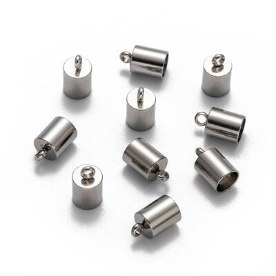 Tarnish Resistant 304 Stainless Steel Cord Ends