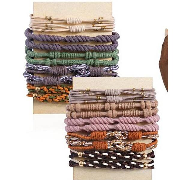 Bohemian Style Cloth Elastic Hair Ties