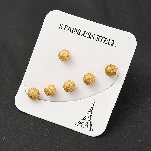 Ion Plating(IP) 304 Stainless Steel Ear Plugs Gauges