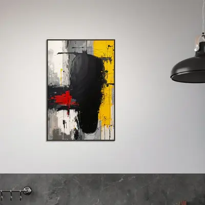 Collision of Colors - Expressionist Wall Decor