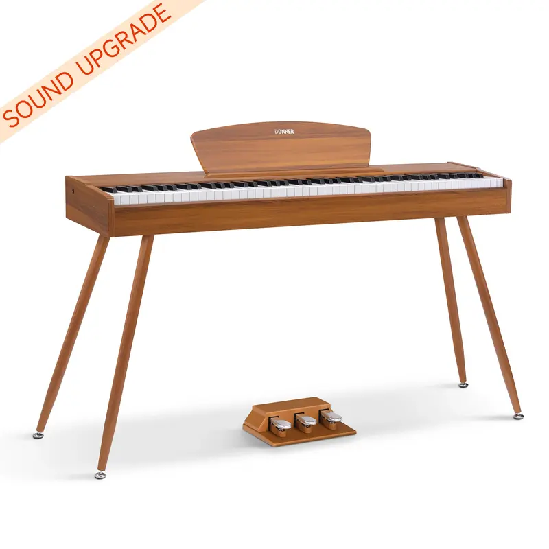 Donner DDP-80 Wooden Digital Piano - Natural Sound Upgrade / Piano