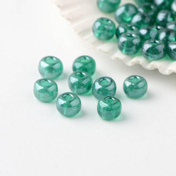6/0 Grade A Round Glass Seed Beads