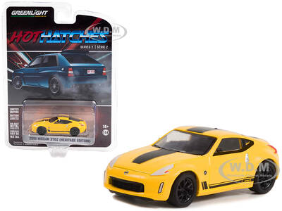 2019 Nissan 370Z (Heritage Edition) Chicane Yellow with Black Stripes \