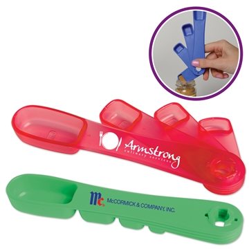 250 Custom Swivel-It Measuring Spoons - Dishwasher Safe