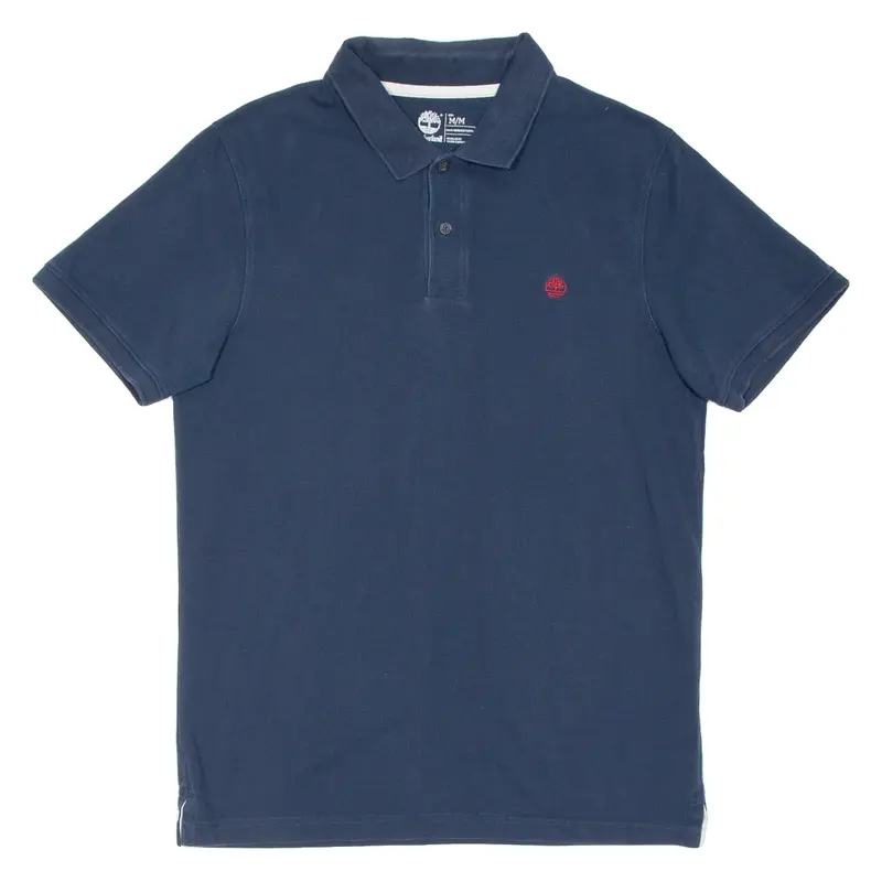 TIMBERLAND Mens Polo Shirt Blue M
