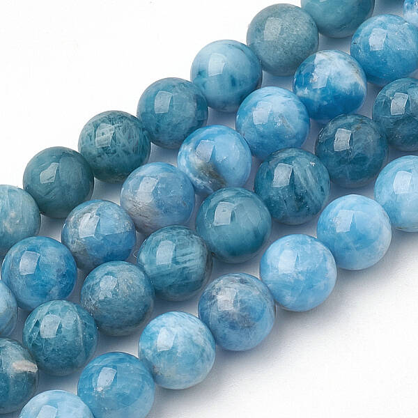 Natural Apatite Beads Strands