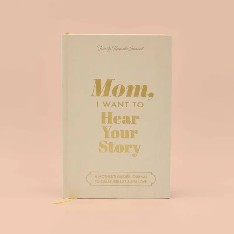 Mom, I Want to Hear Your Story (Heirloom Collection) mother story  journal Preserve Mother's Day Gift Special Luxury Edition ...