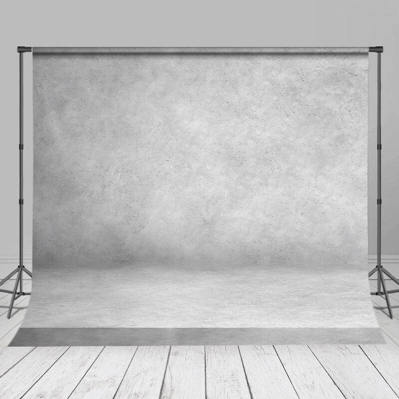 Light Cold Grey Abstract Textured Photography Backdrop - Aperturee