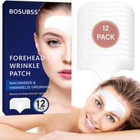Forehead Wrinkle Patches, 12pcs/box Moisturizing Mask Forehead Patches, Hydrating Face Patches, Skin Care Products for Women...