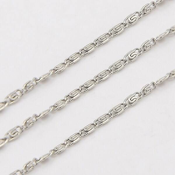 Tarnish Resistant 304 Stainless Steel Lumachina Chains