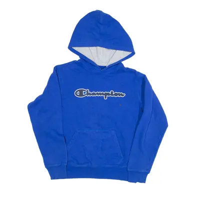 CHAMPION Hoodie Blue Pullover Boys XL