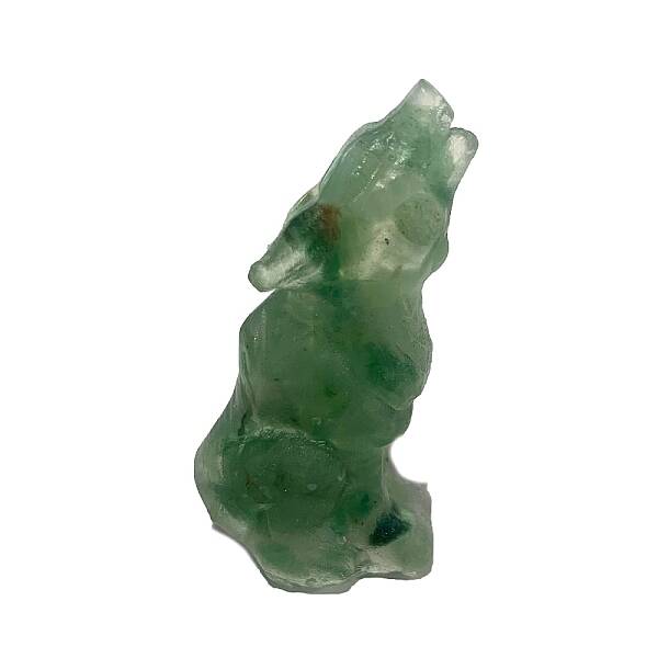 Resin Wolf Display Decoration