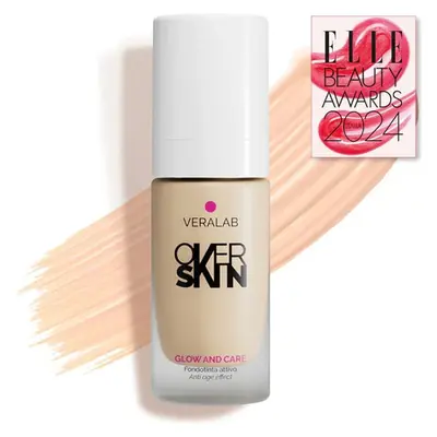 Overskin Glow And Care - Active, Radiant and Moisturizing Foundation 02 - Shell 30 ml