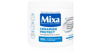 Mixa Body Ceramide Protect Crema Rinforzante Pelle Molto Secca Vaso 400 Ml