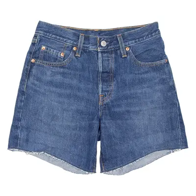 LEVI'S 501 Womens Denim Shorts Blue Relaxed XS W25