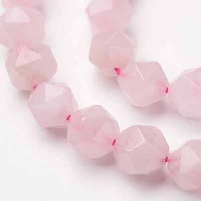 Natural Rose Quartz Bead Strands