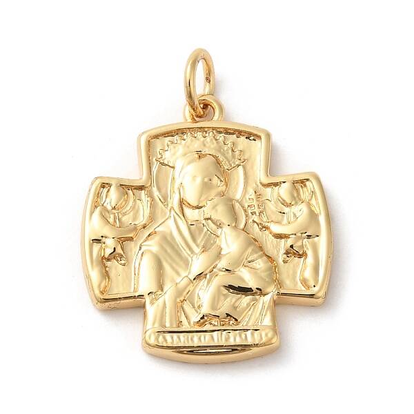 Rack Plating Brass Pendants
