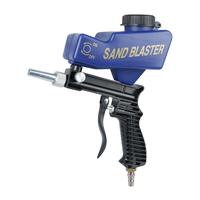 Gravity Sandblasting Gun, Pneumatic Sandblasting Set, Rust Blasting Device Adjustable Blasting Machine, Pneumatic Blasting Gu...