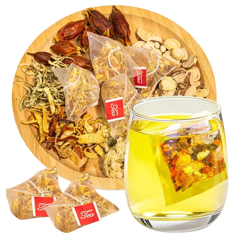 [Upgraded Formula]Kidney Tea Formula Five Treasure Tea,Combination Scented Tea,Herbal Health Beverage