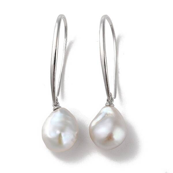 Anti-Tarnish Sterling Silver Dangle Earrings