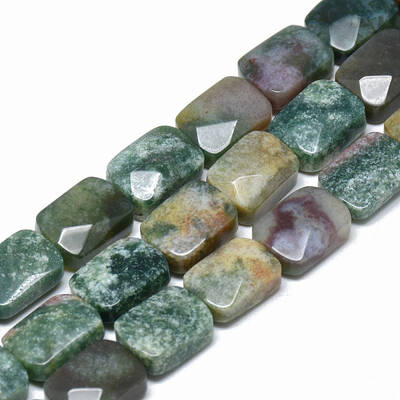 Natural Indian Agate Bead Strands