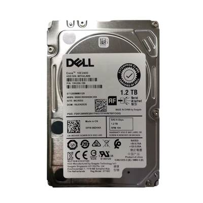 06DHKK Dell 1.2TB 6Gb/s SAS 10000 2.5-Inch Hard Drive