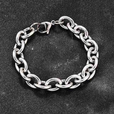 304 Stainless Steel Cable Chain Bracelets for Women