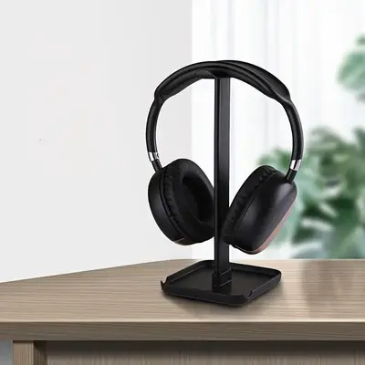 Multifunctional Headphones Stand for Gaming Desk, 1 Count Desktop Gaming Headset Holder for Summer, Universal Dual-use Headph...