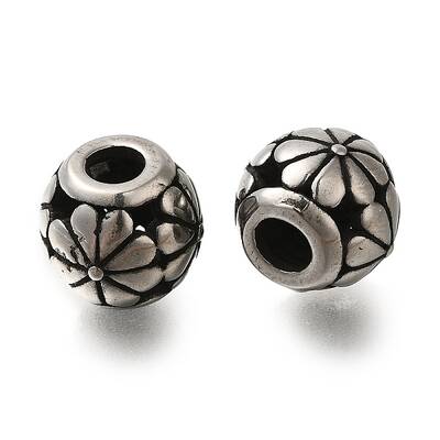 304 Stainless Steel European Beads