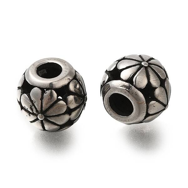 304 Stainless Steel European Beads