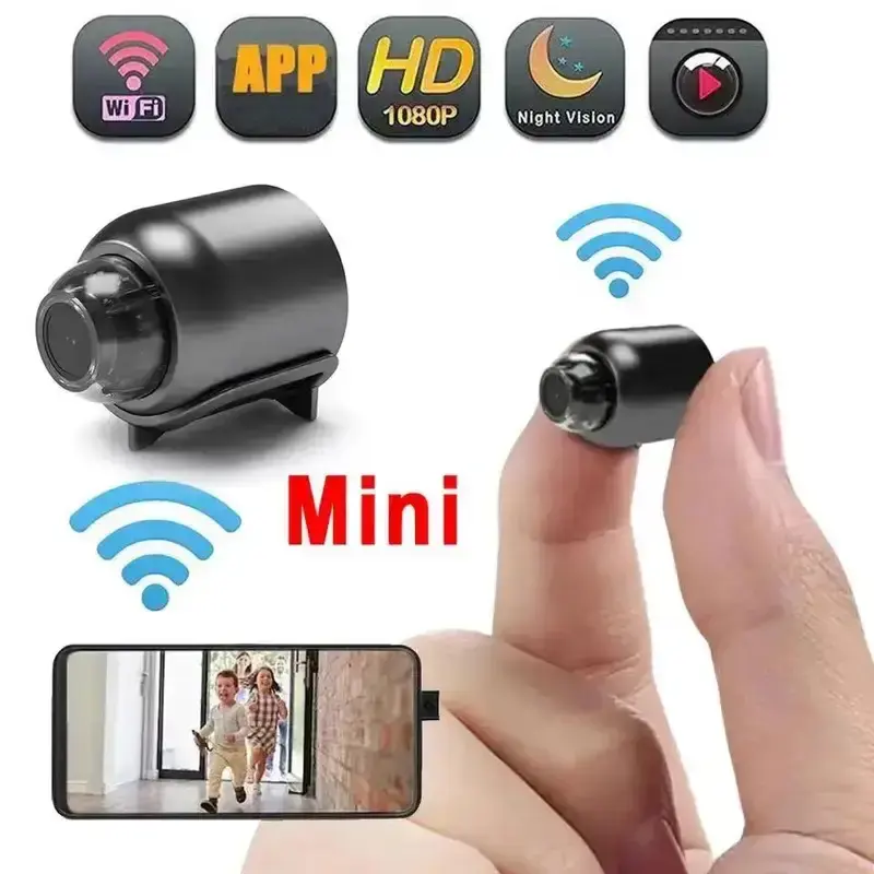 Indoor Security Camera Wireless  Anti-theft Video Recording APP 720P Support Memory Card  IP Camera USB Voice X5 Camera