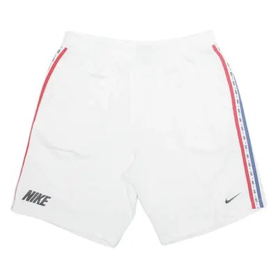 NIKE Mens Casual Shorts White XL W34
