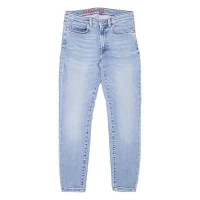HUGO Womens Jeans Blue Slim Skinny Stone Wash W27 L27