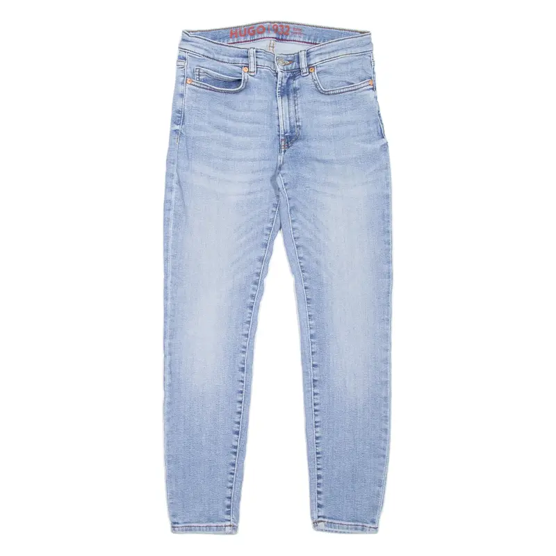 HUGO Womens Jeans Blue Slim Skinny Stone Wash W27 L27