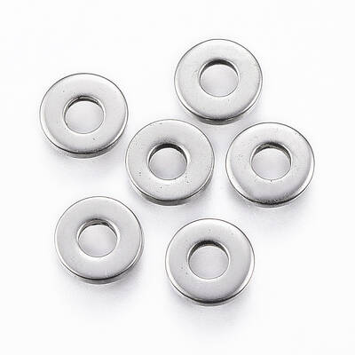 Tarnish Resistant 201 Stainless Steel Spacer Beads