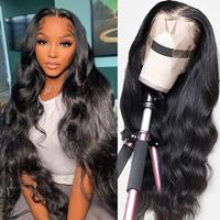 UVEOUS Body Wave Lace Front Wigs Human Hair 180% Density 13x4 HD Transparent Lace Frontal Wigs Human Hair Pre Plucked With Ba...