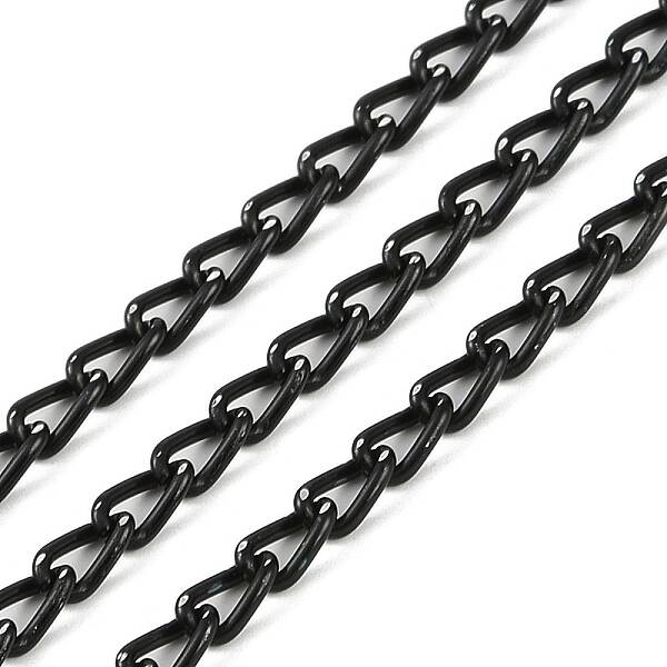 Rack Plating Aluminium Curb Chain