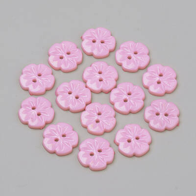 2-Hole Acrylic Buttons