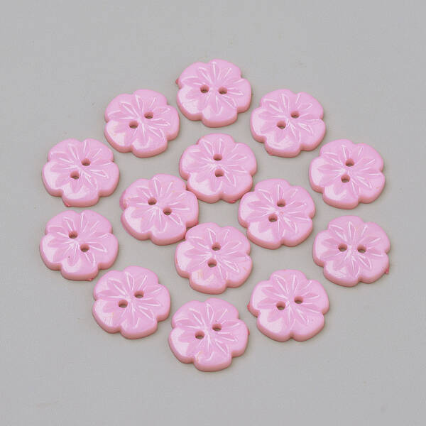 2-Hole Acrylic Buttons