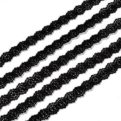 Hollow Flower Faux Sueded Cord