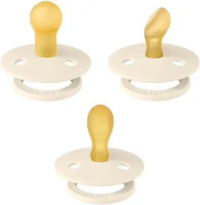 BIBS Try-It Size 1: 0+ months ivory newborn set 3 pcs