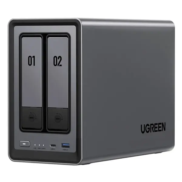 25242 UGREEN NASync DXP2800 2-Bay NAS Enclosure