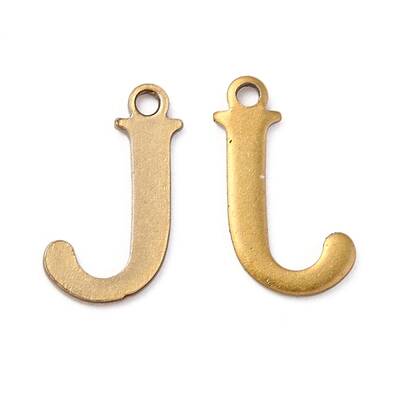 304 Stainless Steel Alphabet Charms