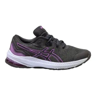 ASICS Sneaker Trainers Black Synthetic Girls UK 5